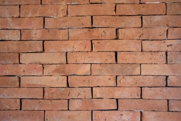 Red Brick Wall Texture Background