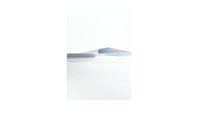 Abstract geometric planes in shades of white and gray