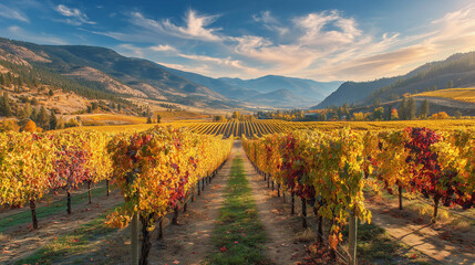 Vineyard landscape