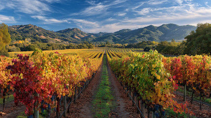 Vineyard landscape