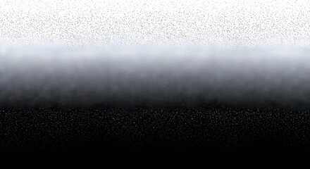 Monochromatic gradient background from white to black for abstract design