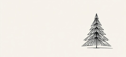 Minimalist Pine Tree.