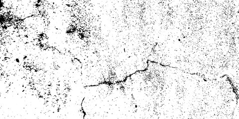 Damage distress wall concrete aged chalk ink rust crack urban dirty grunge splatter background.	

