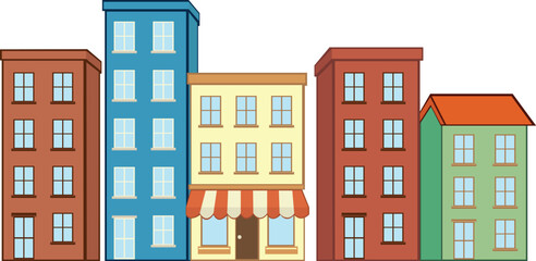 Building city apartment