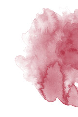 watercolor splash art with soft edges and fading color texture