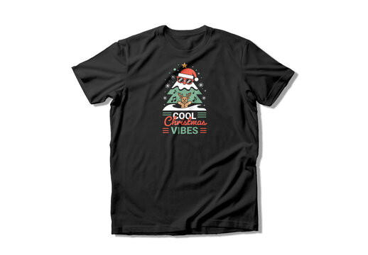 Christmas T Shirt Design Layout