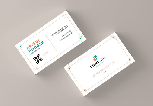 Creative Business Card Layout
