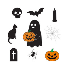 Halloweeen vector design for halloween event resources
