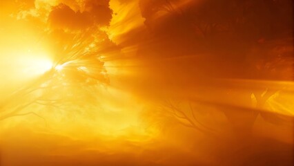 Enchanting Golden Sandstone Canyon with Flowing Wavy Walls Illuminated by Brilliant Sunlight Creating Mesmerizing Natural Patterns