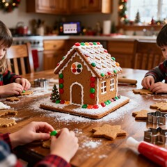 아이들과함께만드는진저브레드하우스