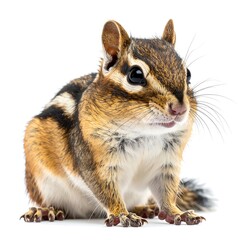 Obraz premium Close-up of chipmunk, front view