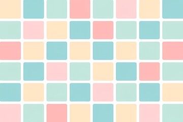 Color Block Pastel Tiles
