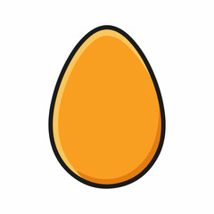Minimalistic Outline of Nest Egg Concept