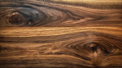 Fototapeta premium Natural Wood Grain Background with Rich Brown Tones and Unique Patterns Ideal for Textures and Nature-Themed Designs