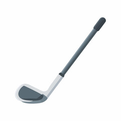 Sleek Golf Club Vector Icon Design