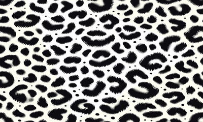 White leopard fur pattern texture vector with camouflage background ideal for decorative wallpapers, fashion clothing, and modern textile projects.