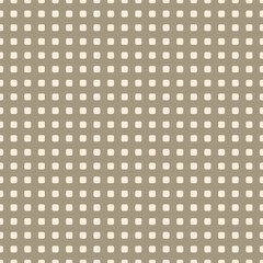 Seamless rounded square grid pattern in cream on warm khaki background. Great for UI, wallpapers, and branding.