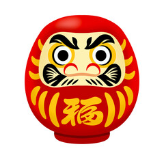 Daruma Doll Illustration