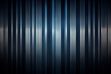Abstract vertical blue and black light streaks background