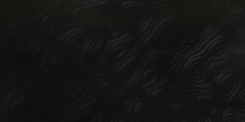 Deep Charcoal Black Subtly Embossed Surface Texture with Fine, Swirling Contours, Optimized for a High-End, Minimalist Promotional Background Element.