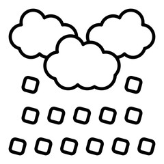 Hail storm Icon