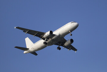 airplane in the sky