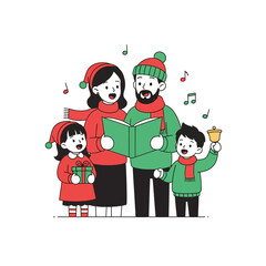 Family Carols - A Festive Holiday Gathering.