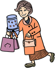 black friday sale shopping day flat design 6