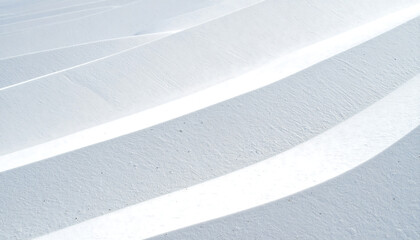 Fototapeta premium Abstract light blue and white curved stripes texture