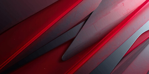 Red metallic car door panel texture and pattern design concept with reflection of light