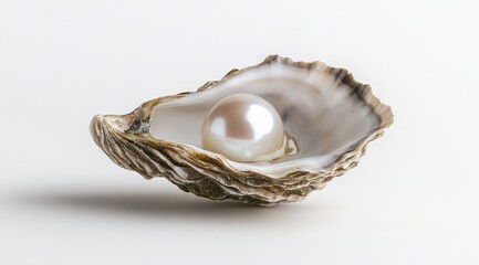 Pearl nestled within an oyster shell (5)