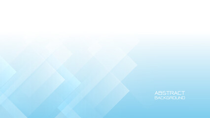 Abstract minimal light lines with a blue background. Modern banner design