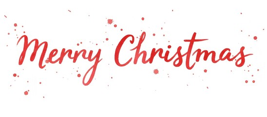 Happy Celebration-Christmas greeting text design, watercolor style
