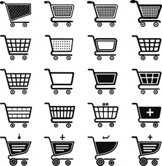 Stock Photo Description

Shopping cart icons and basket symbols are an essential vector set for any e-commerce web design, illustrating the action to buy or add a retail item