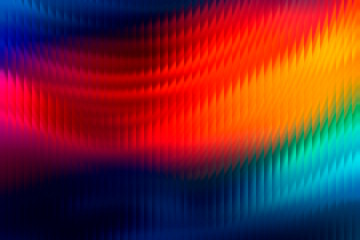 Obraz premium Rainbow vertical linear pattern with fractal glass effect, gradient background