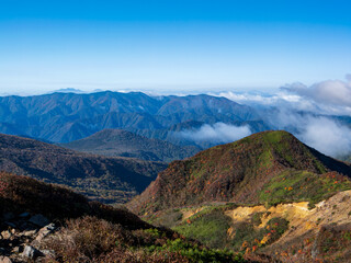 紅葉の那須岳