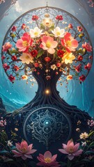 illustrazioni floreali e decorative, poetiche/emozionali, orientate a illustrazioni artistiche, oniriche o decorative