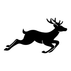 deer silhouette vector