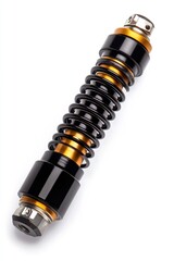 Black and gold motorcycle shock absorber (2)