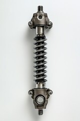 Metal shock absorber, vertical, isolated