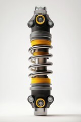 Vertical motorcycle shock absorber