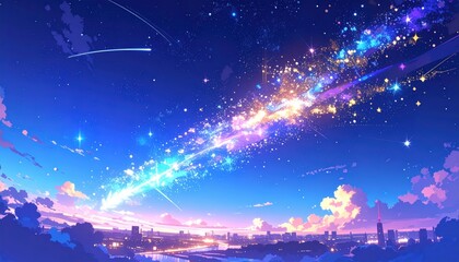 Illustrazione Digitale Decorativa, Sfondo Artistico e Design Creativo ideale per Progetti Grafici, Branding, Poster e Decorazioni Visive