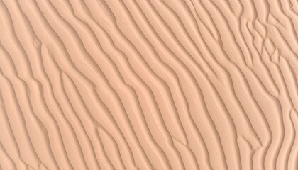 Warm Beige Sand Dune Ripple Texture