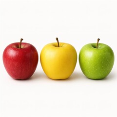 red and green apples