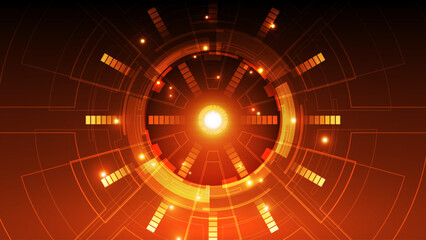 Abstract High Energy Core Background: Fiery Digital Technology Vortex and Data Transmission System