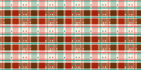 Christmas plaid seamless backgrounds in rustic style. Red green black Christmas tartan Dark Green Argyle Pattern. Set gingham fabric prints. Tartan shirt cloth. Classic flannel textures Geometric.