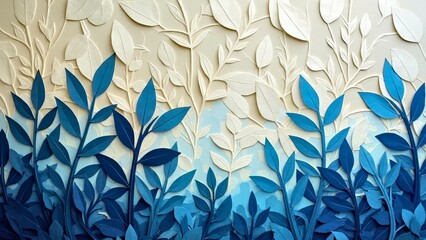 Exhibition of Blue Leaf's Artistic Image