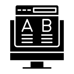 Ab testing Icon