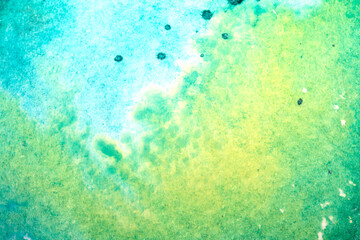 Explosion of Watercolour Vibrant Paint With Swirls and Splashes Abstract Background