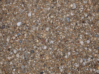 pebbles on the beach 